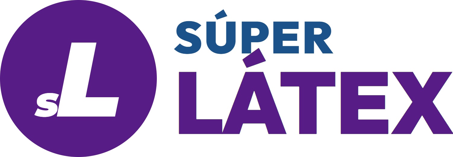 Logotipo oficial Súper Látex® - Resinas y aditivos elastoméricos Ingeprex